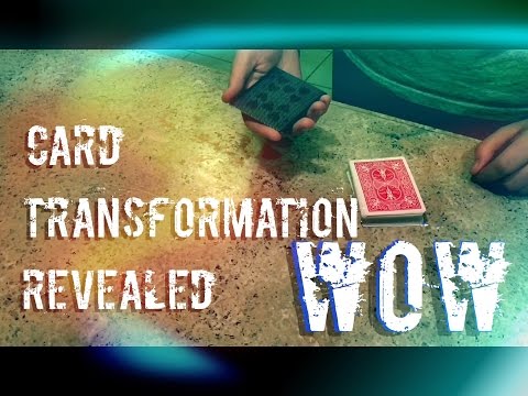 Card Transformation Wow! Revealed - Tutorial-
