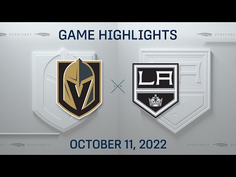 NHL Highlights | Golden Knights vs. Kings - October 11, 2022
