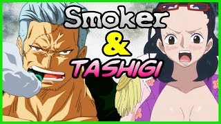 Vice-Admiral Smoker &amp; Captain Tashigi - One Piece Discussion