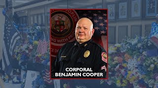 WATCH: Funeral and procession for fallen officer Cpl. Benjamin Cooper
