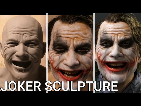 JOKER SCULPTURE--Timelapse | RESPECT TALENT | PRABESH PASWAN
