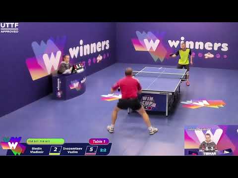 WINners CUP table 1   22.11   Siedin Vladimir - Inozemtsev Vadim    11:00