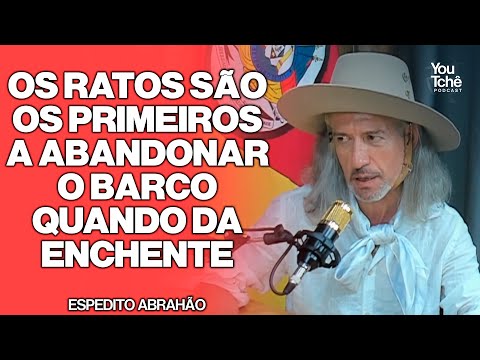 OS RATOS SÃO OS PRIMEIROS A ABANDONAR O BARCO QUANDO DA ENCHENTE - ESPEDITO ABRAHÃO