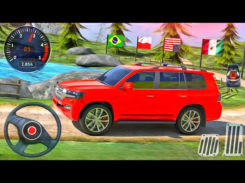 Prado Car Driving Simulator 3D - Uphill Offroad Car Driving - Android GamePlay