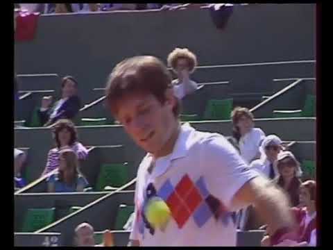 French Open 1982 1R - Jimmy Connors v Bruce Manson