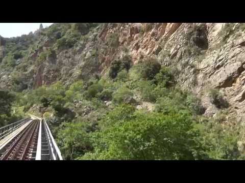 Vouraïkos Gorge - Narrow Gauge Rack Railway Diakoftó-Kalávryta