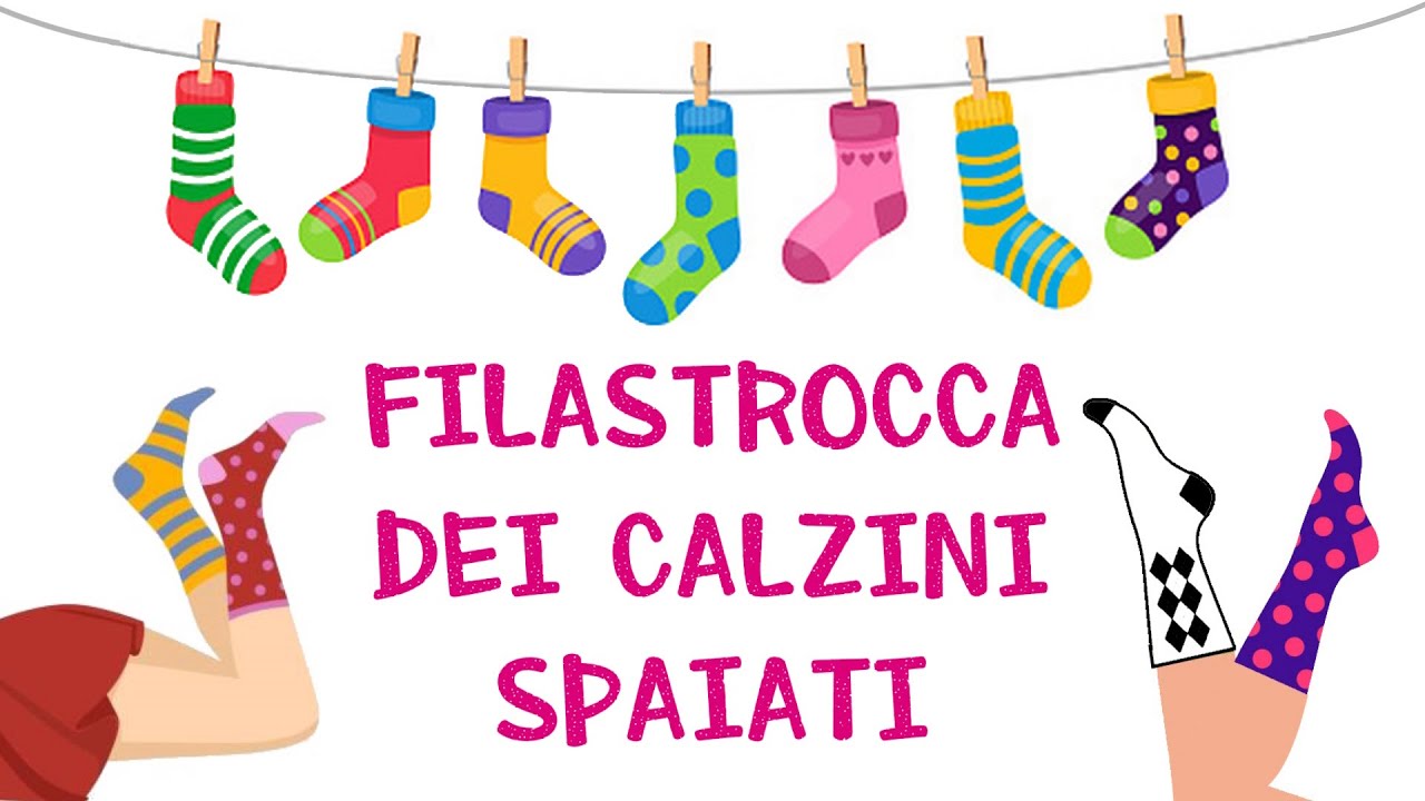 🧦 FILASTROCCA DEI CALZINI SPAIATI - Giornata dei Calzini Spaiati (Scuola Primaria) 👩🏻‍🤝‍🧑🏼