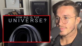 Physicist Reacts to How Big Is The Universe?