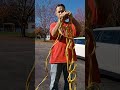 Braiding an electrical cord for storage