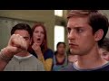 Peter Parker Vs Flash School Fight Scene Spider Man 2002 Movie CLIP HD YouTube