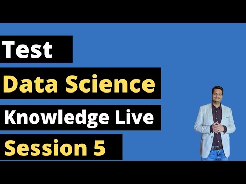 Data Science Knowledge Test Session 16 data science interview questions and answers