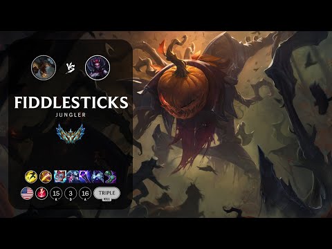 Fiddlesticks Jungle vs Elise - NA Challenger Patch 14.2