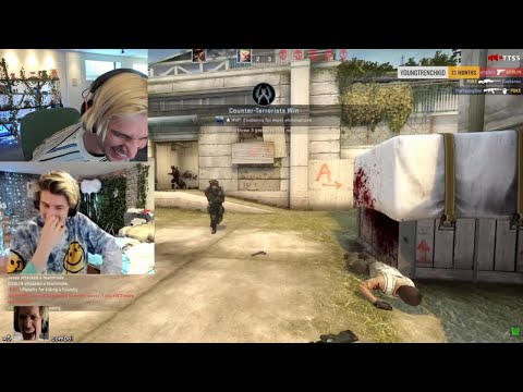 xQc Reacts to The Worst Round in CSGO History