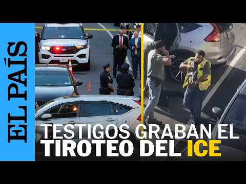 ICE | Los instantes posteriores al tiroteo provocado por un agente del ICE en Nueva York | EL PAÍS
