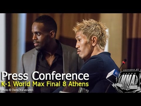 K-1 World Max Final 8 Athens - Pre-fight Press Conference (part2)