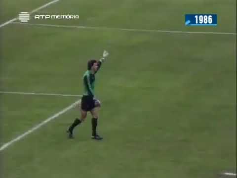 SL Benfica (5-0) Sporting CP - Taça de Portugal 1985/86 - 1/4 Final