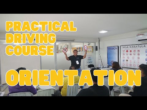Practical Driving Course - ORIENTATION #drivinglessons #drivingschool