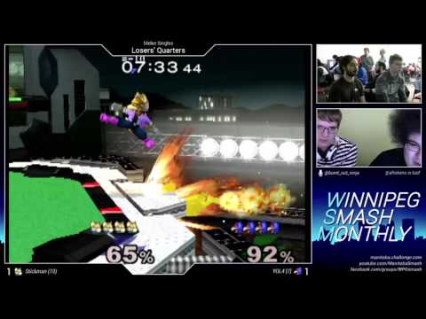 WSM16 Yol4 (Falco) vs. Stickman (Fox) - Melee Singles LQF