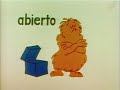Classic Sesame Street Animation Abierto Cerrado Cajita