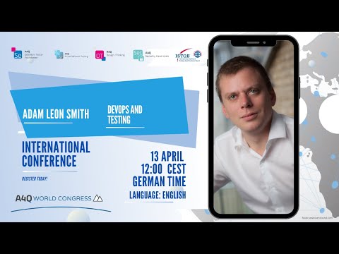 Adam Leon Smith: DEVOPS AND TESTING - YouTube