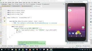 14강 kotlin(코틀린) 기반 Android 9.0 ver 2단계 - 시스템 메시지