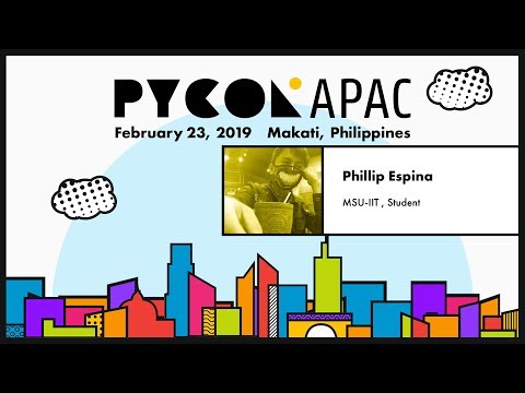 PyCon APAC 2019 - Phillip Espina - Python's AI/ML for the Crypto-Industry