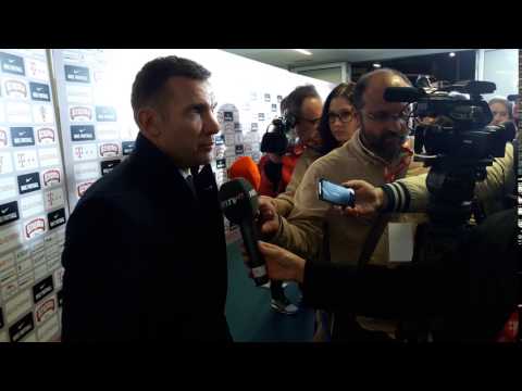 Andriy Shevchenko in Maksimir Mixed Zone