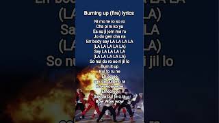 Download lagu Burning up (fire) lyrics -BTS mp3 Download lagu Burning up (fire) lyrics -BTS mp3