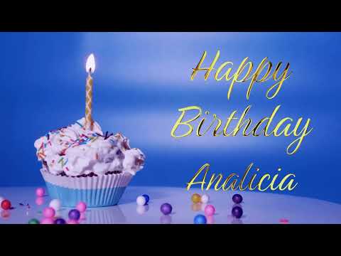Happy Birthday Analicia