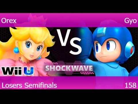 SW 158 - SWG | Orex (Peach) vs SWG | Gyo (Mega Man, Marth) Losers Semifinals - Smash 4