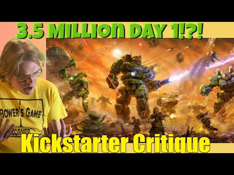BattleTech: Mercenaries - Kickstarter Critique Review
