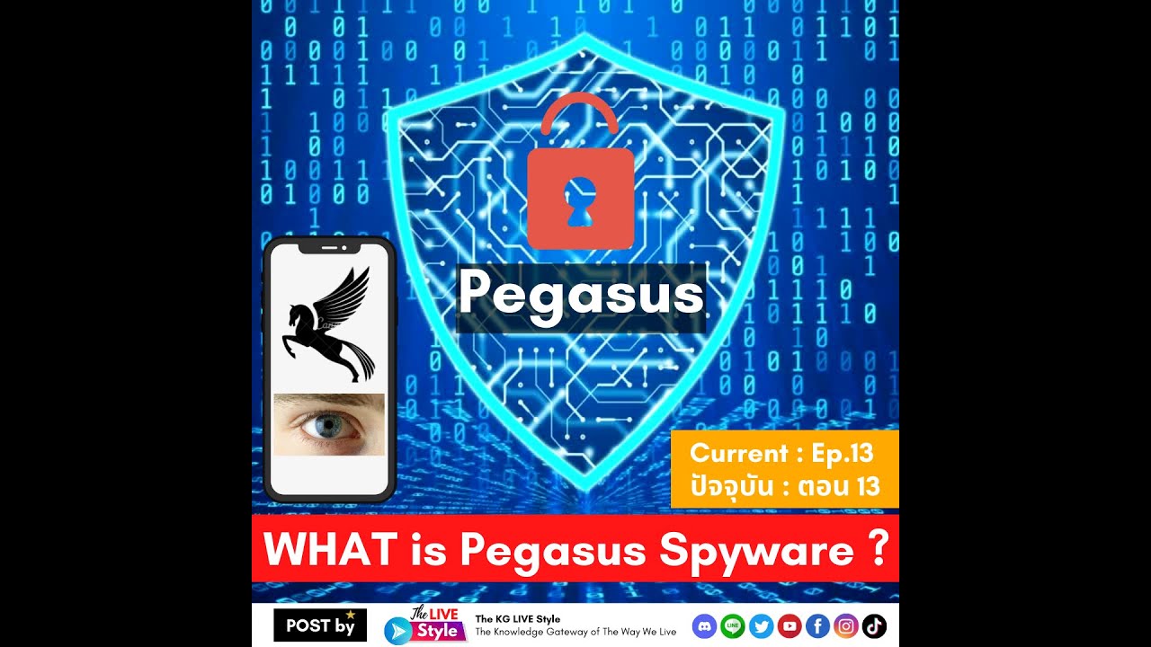 WHAT is Pegasus Spyware - เพกาซัส สปายแวร์ คือ อะไร
