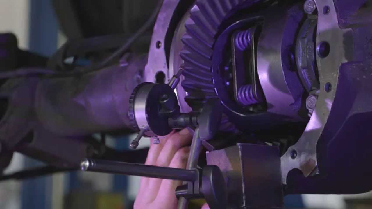 How to set ring & pinion backlash