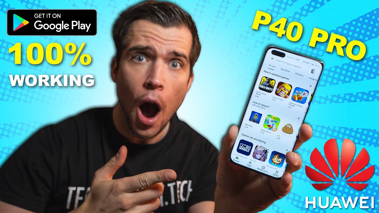 Huawei P40 / P40 Pro - How to Install Google Apps and Google Play Store 2020 ! 100% Working!