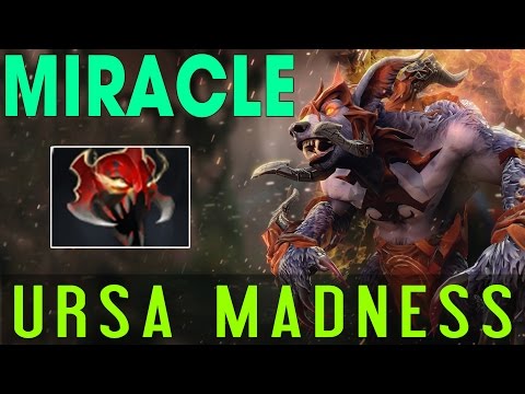 Miracle Ursa with Mask of Madness Midlane vs Storm Spirit
