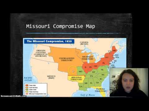 Free vs Slave States and Compromises