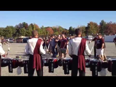 UMass Drumline 2014: Eights Warm-up - Alumni Day - Sep 27, 2014