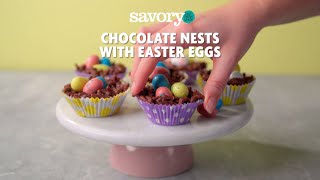 Stop and Shop Chocolate Nests with Easter Eggs | Savory