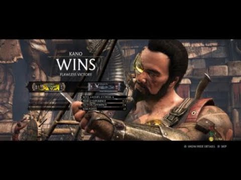 Kano Commando vs Kotal Kahn Sun God