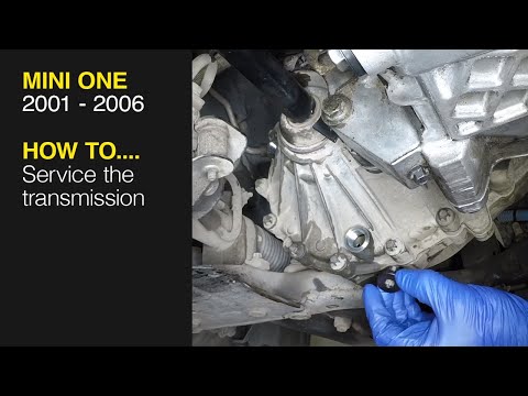 How to Service the transmission on the Mini One 2001 to 2006