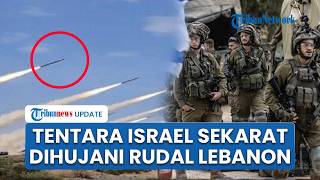 Lebanon Balas Dendam! Pasukan Israel Sekarat Dihujani Rudal, Barak Militer Dibombardir Hizbullah