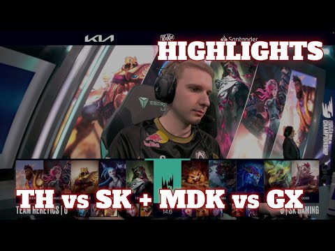 Heretics vs SK + MDK vs GiantX - All Games  Highlights | Round 2 LEC Spring 2024 Playoffs