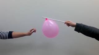 balloon rod distance small