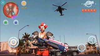 Gangstar Vegas - Most Wanted Man #3 - Clown (Tank, Fly Ride, Random kill, Helicopter)