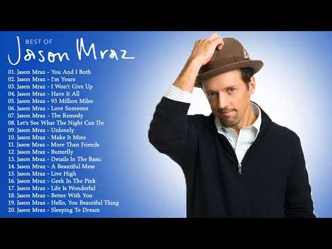 Jason Mraz Greatest Hits Full Album - Jason Mraz Best Songs Playlist
