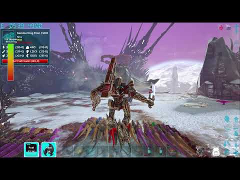 250 Carcharodontosaurus vs Gamma King Titan