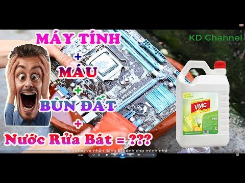 Vệ Sinh Máy Tính Siêu Bẩn Bằng Nước Rửa Bát Bá Đạo Và Cái Kết