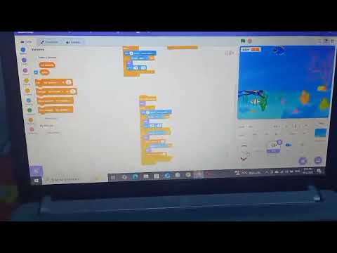 قصة تفاعلية بالكود