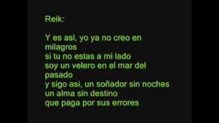 Kalimba &amp; Reik - No puedo Dejarte de Amar (Lyrics/Letra)