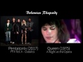 Bohemian Rhapsody - Queen / Pentatonix (side by side)